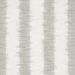 Schumacher 177815 Attleboro Ikat Slate Grey fabric swatch