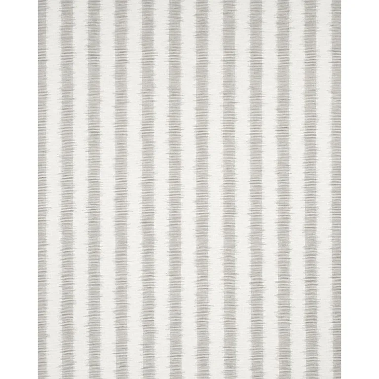 Schumacher 177815 Attleboro Ikat Slate Grey fabric swatch