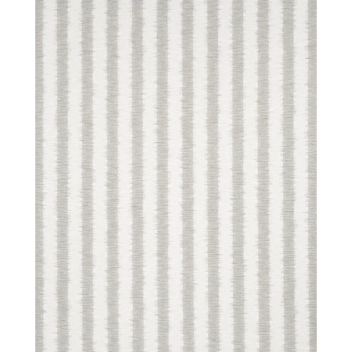 Schumacher 177815 Attleboro Ikat Slate Grey fabric swatch