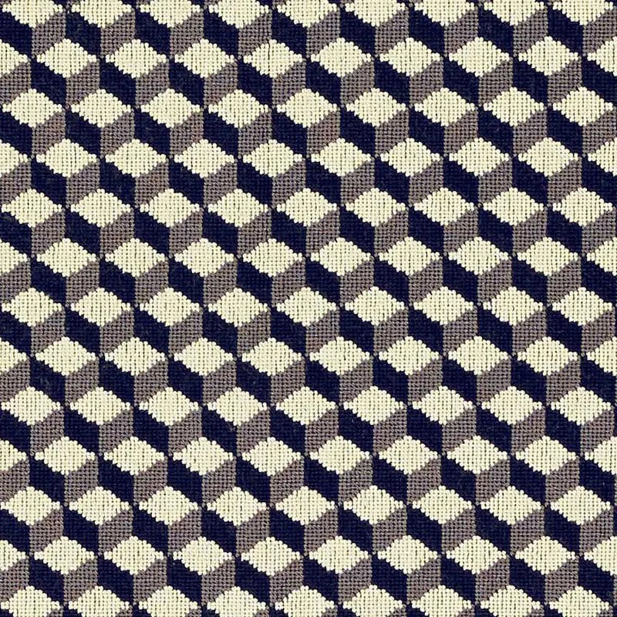 Schumacher 69852 Atwood éPinglé Truffle fabric swatch