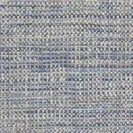 Schumacher 76412 Auckland Performance Indigo fabric swatch