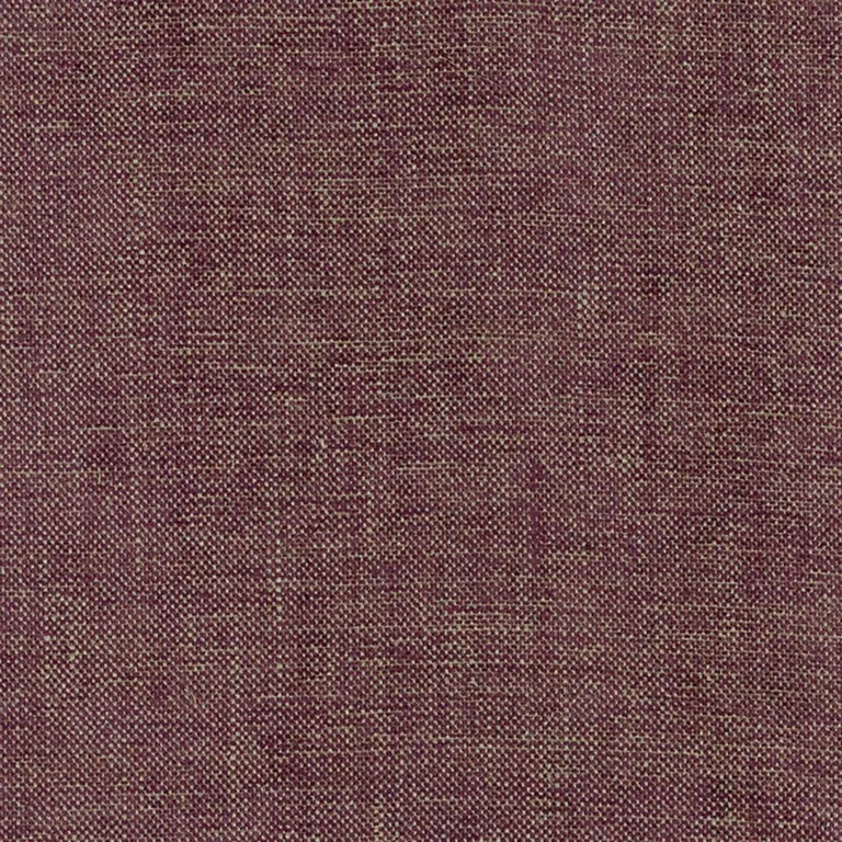 Schumacher 69067 Auden Linen Chenille Aubergine fabric swatch