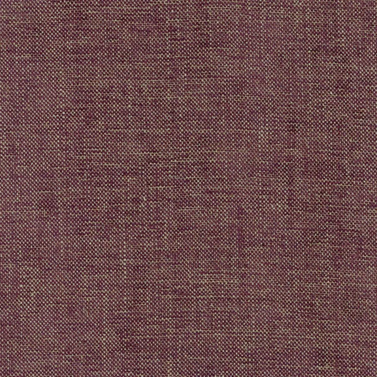 Schumacher 69067 Auden Linen Chenille Aubergine fabric swatch