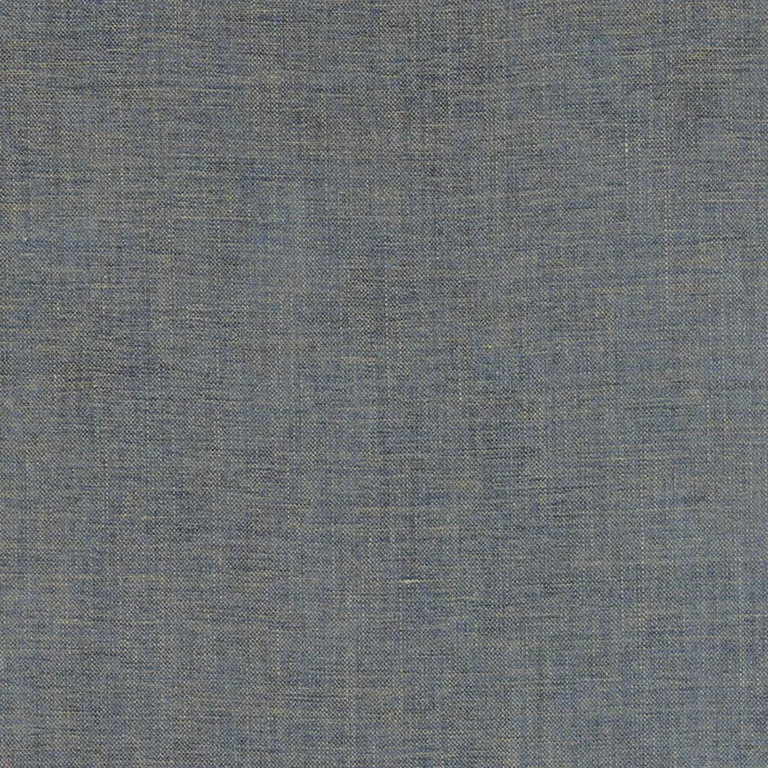 Schumacher 69062 Auden Linen Chenille Chambray fabric swatch