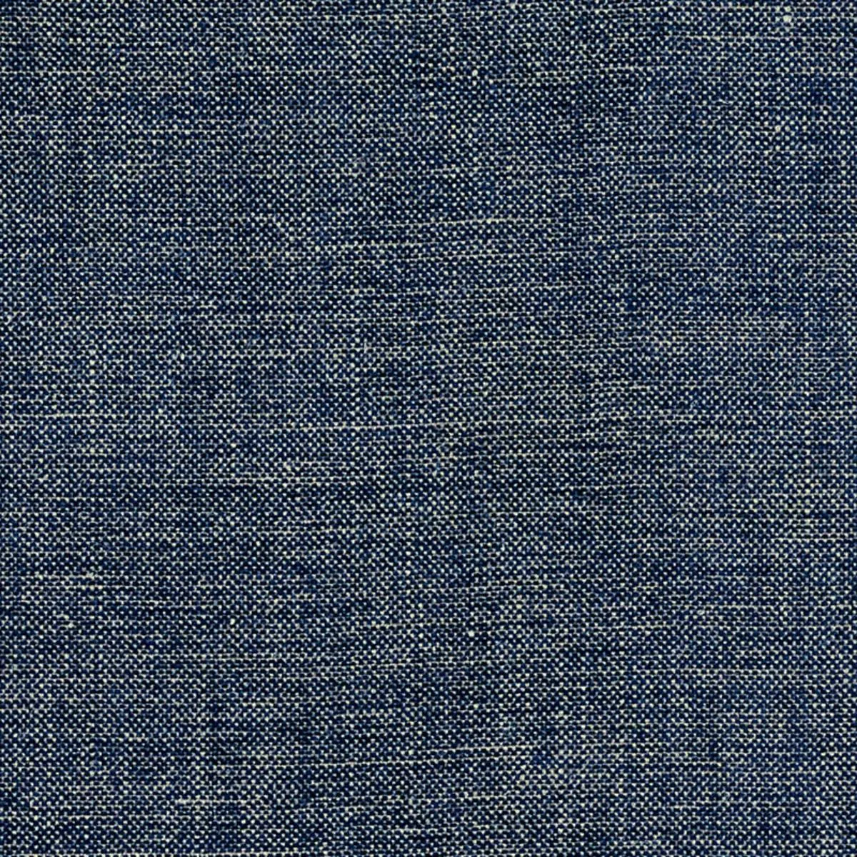 Schumacher 69060 Auden Linen Chenille Navy fabric swatch