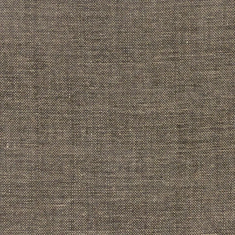 Schumacher 69057 Auden Linen Chenille Smoke fabric swatch