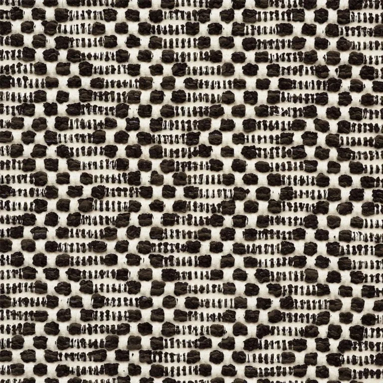 Schumacher 75492 Audley Carbon fabric swatch