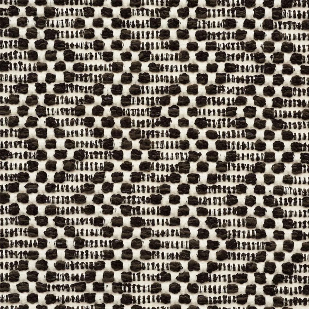 Schumacher 75492 Audley Carbon fabric swatch