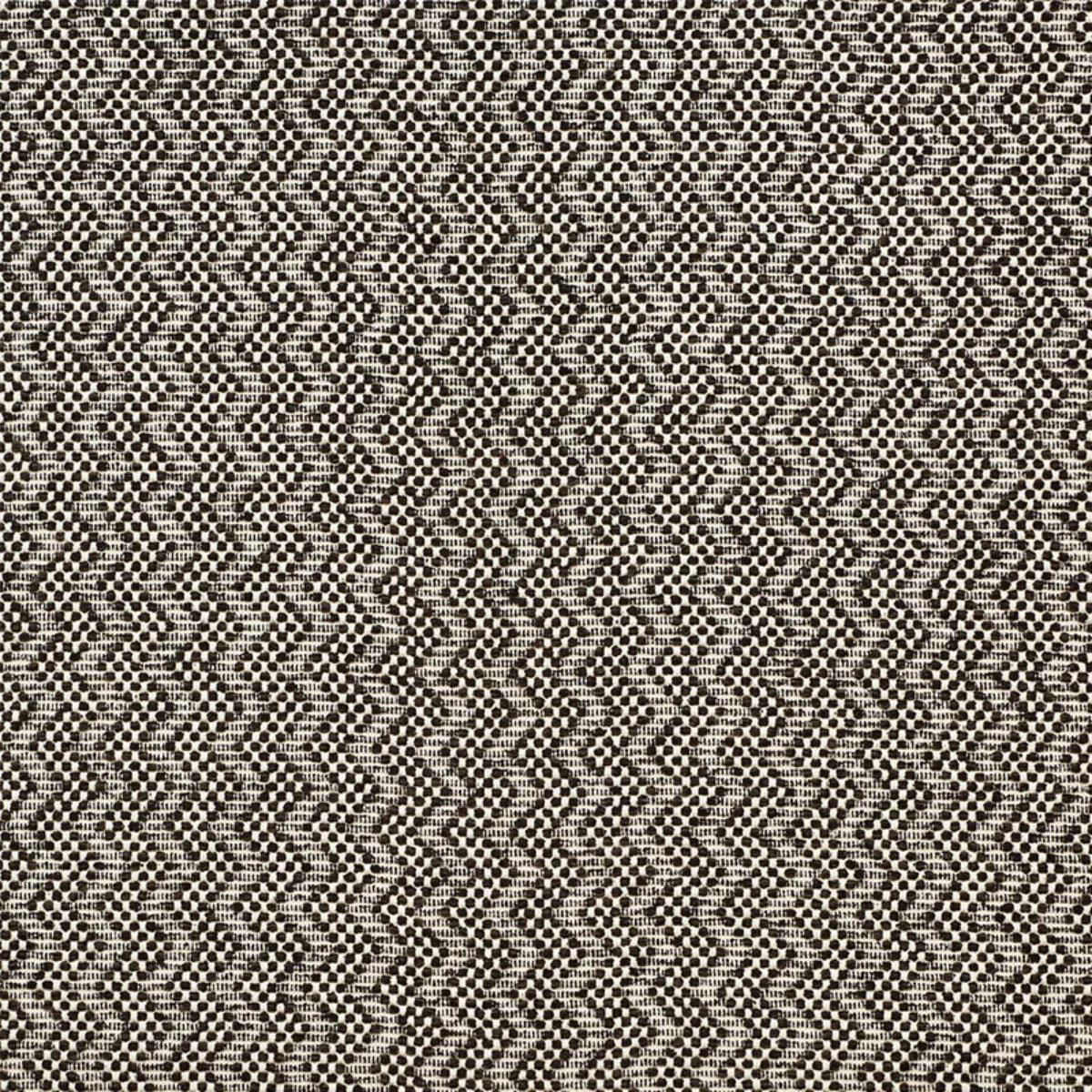 Schumacher 75492 Audley Carbon fabric swatch
