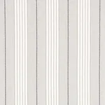 Schumacher 71372 Audrey Stripe Grey fabric swatch