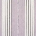 Schumacher 71377 Audrey Stripe Lilac fabric swatch