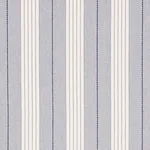 Schumacher 71370 Audrey Stripe Navy fabric swatch