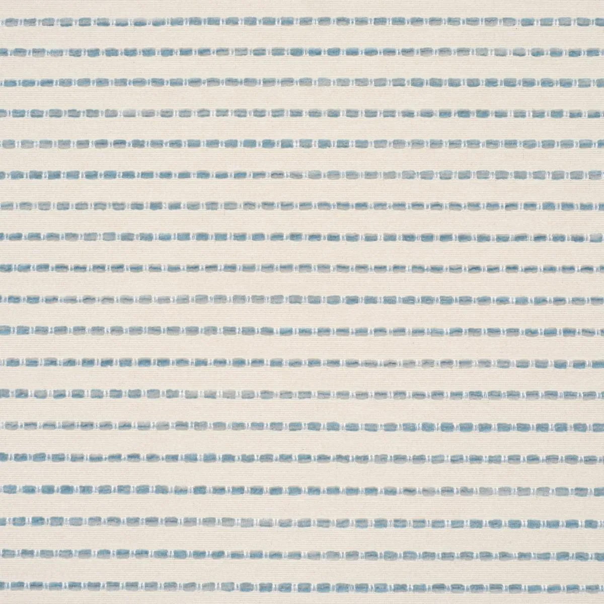 Schumacher 87682 Austen Performance Stripe Ice fabric swatch
