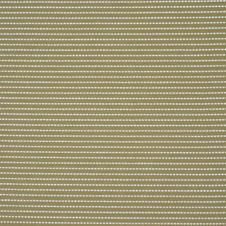Schumacher 87681 Austen Performance Stripe Leaf fabric swatch