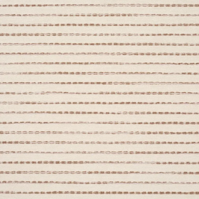 Schumacher 87683 Austen Performance Stripe Neutral fabric swatch