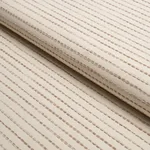 Schumacher 87683 Austen Performance Stripe Neutral fabric swatch