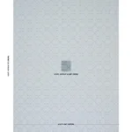 Schumacher 87141 Austin Blue fabric swatch