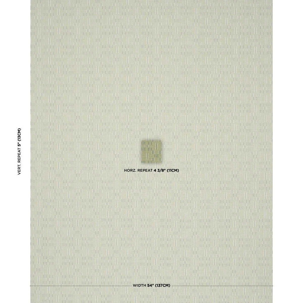 Schumacher 87140 Austin Green fabric swatch