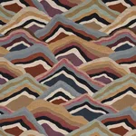 Schumacher 85060 Avala Hills Earthy Multi fabric swatch