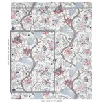 Schumacher 180050 Aveline Linen Lilac fabric swatch