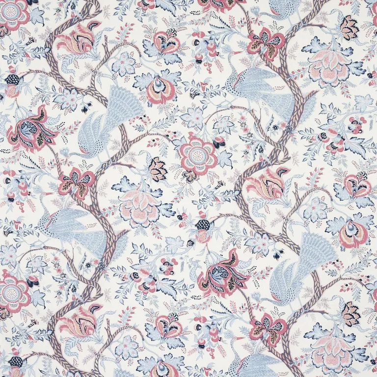Schumacher 180050 Aveline Linen Lilac fabric swatch