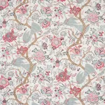 Schumacher 180051 Aveline Linen Rose fabric swatch
