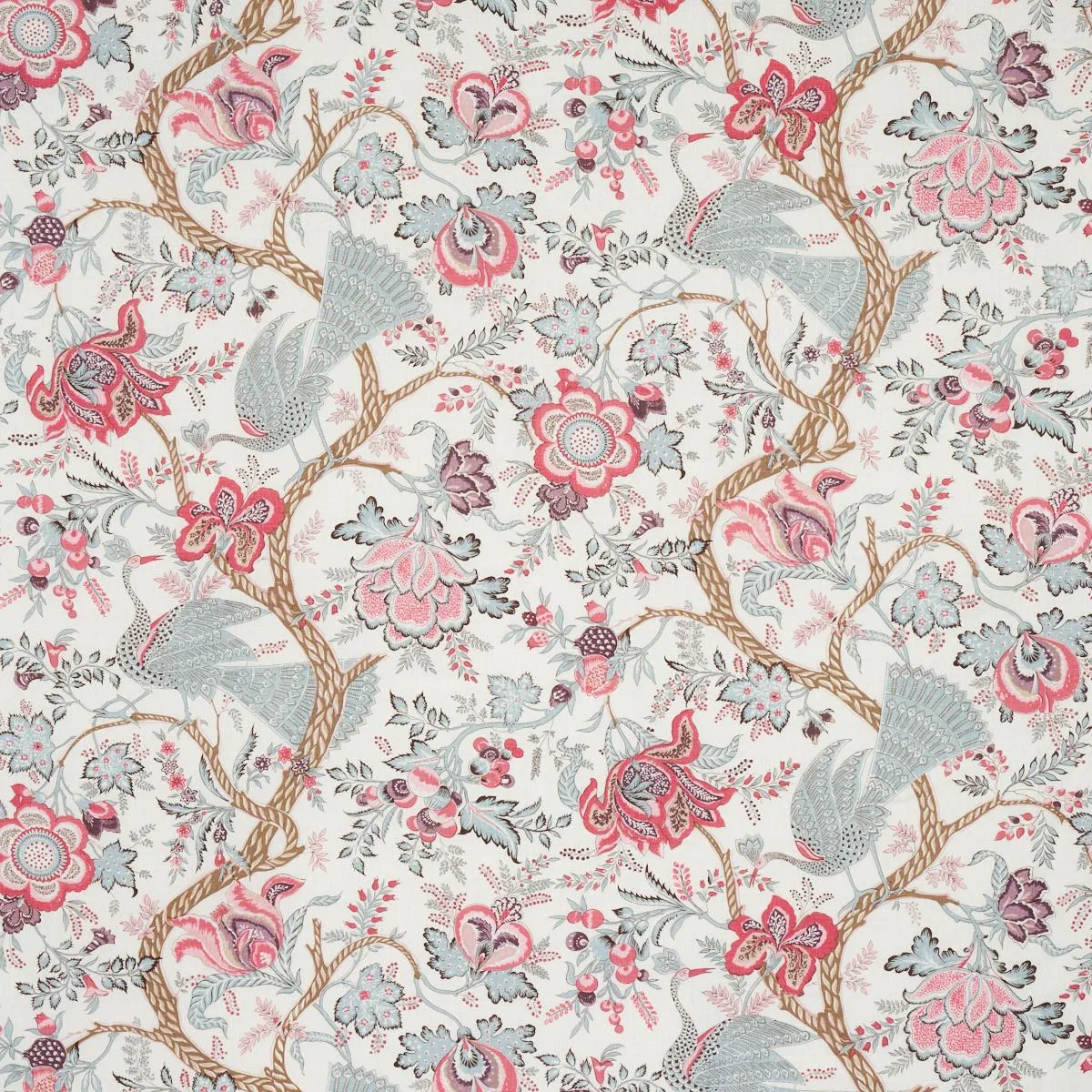 180051 Aveline Linen Rose Fabric