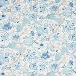 Schumacher 180052 Aveline Linen Seaglass fabric swatch