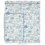 Schumacher 180052 Aveline Linen Seaglass fabric swatch