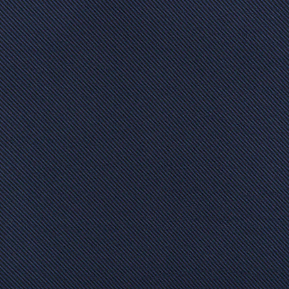 Schumacher 70132 Avenue Marine Noir fabric swatch