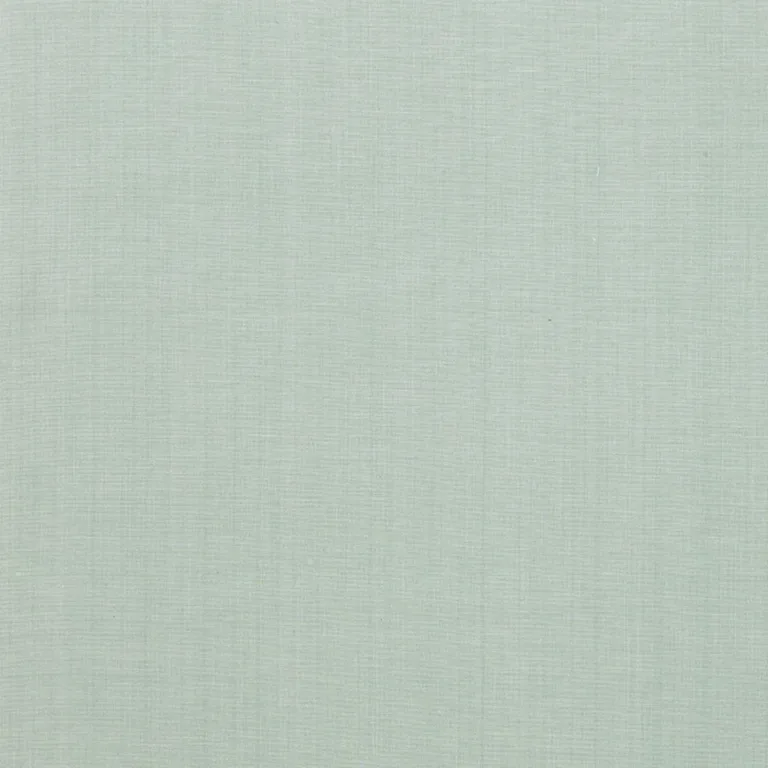 Schumacher 62940 Avery Cotton Plain Aqua fabric swatch