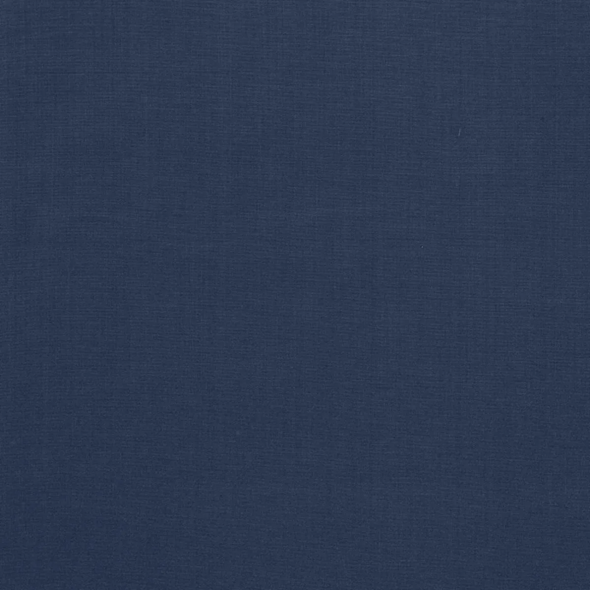 Schumacher 62952 Avery Cotton Plain Indigo fabric swatch
