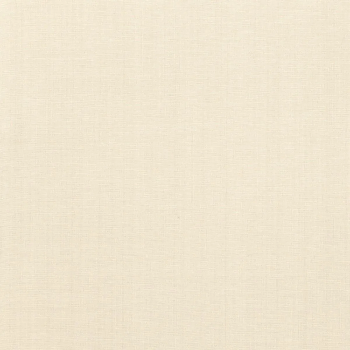 Schumacher 62942 Avery Cotton Plain Ivory fabric swatch