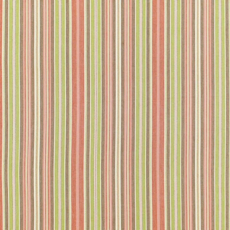 Schumacher 68682 Avignon Stripe Berry fabric swatch