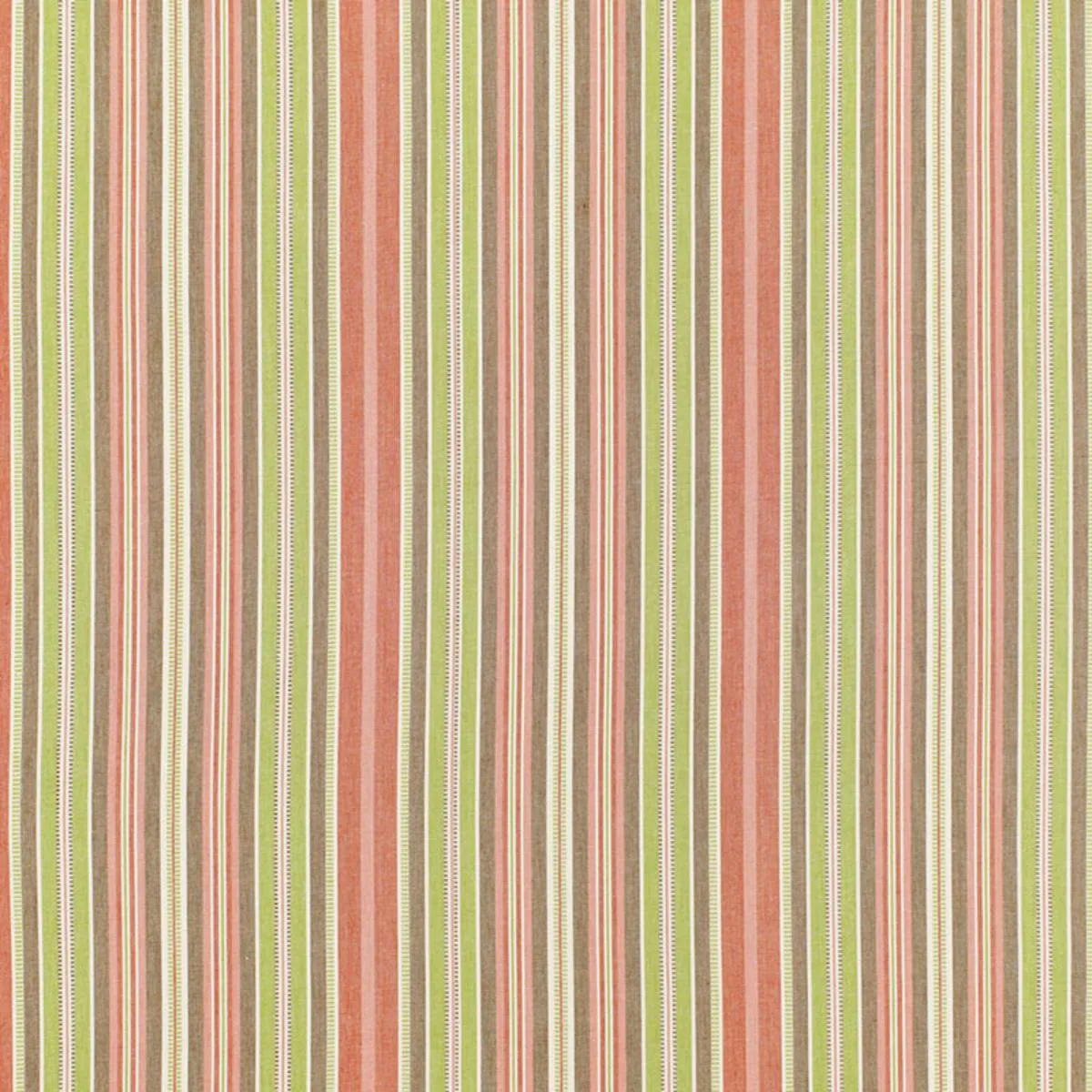 Schumacher 68682 Avignon Stripe Berry fabric swatch