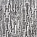 Schumacher 75372 Avila Embroidery Black fabric swatch