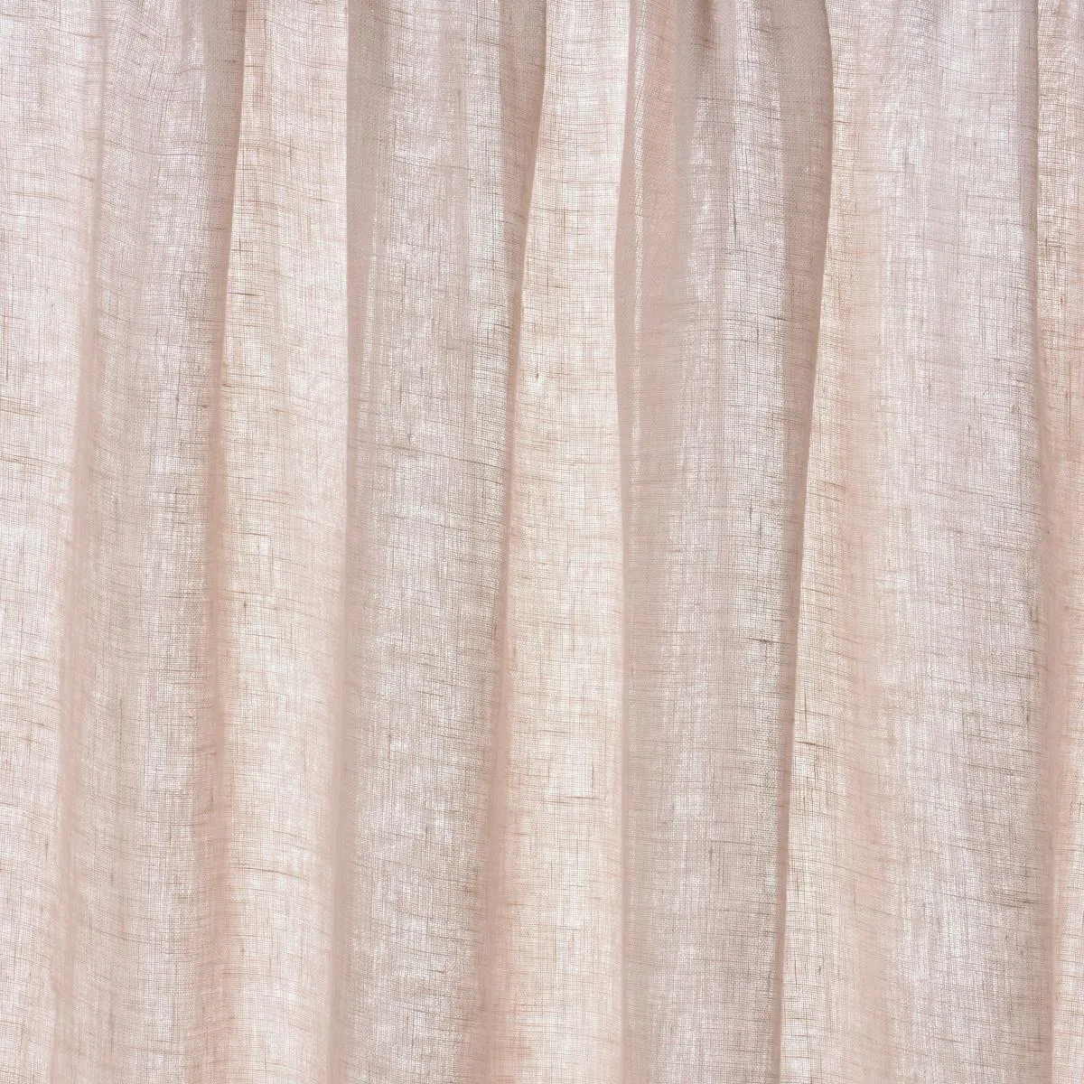 Schumacher 84924 Aya Sheer Blush fabric swatch