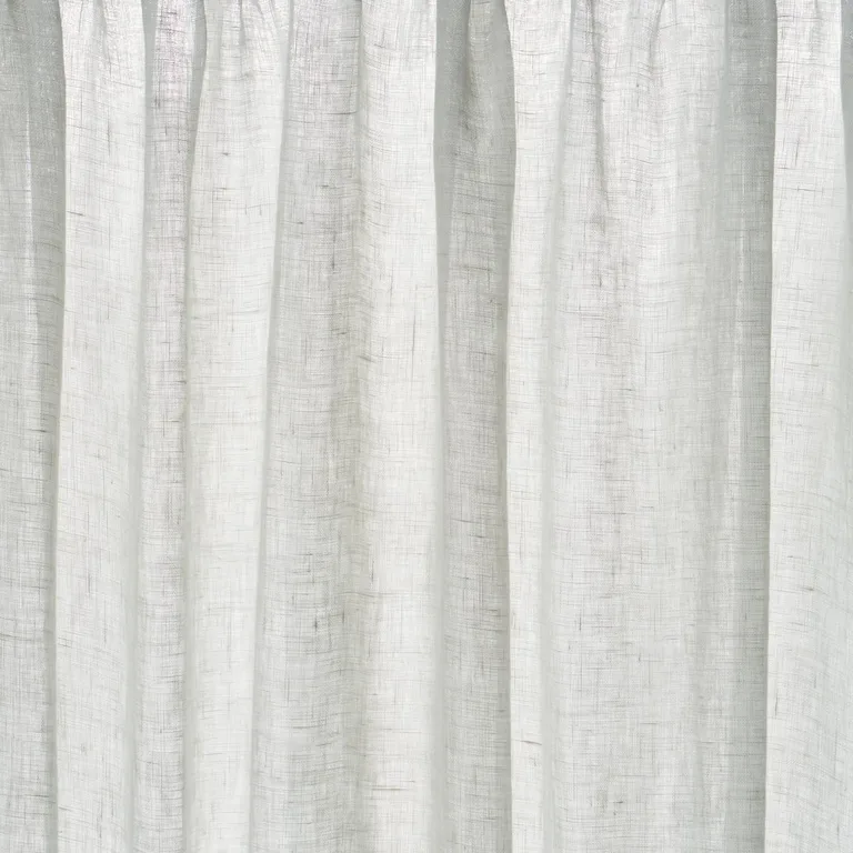Schumacher 84925 Aya Sheer Dove fabric swatch