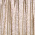Schumacher 84922 Aya Sheer Natural fabric swatch