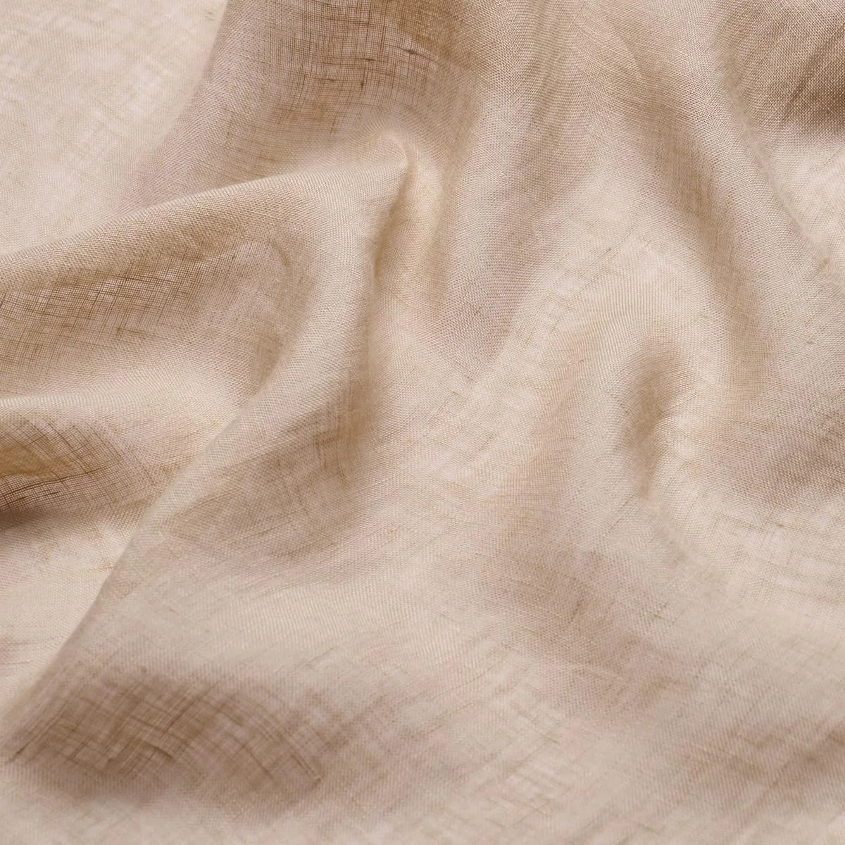 Schumacher 84922 Aya Sheer Natural fabric swatch