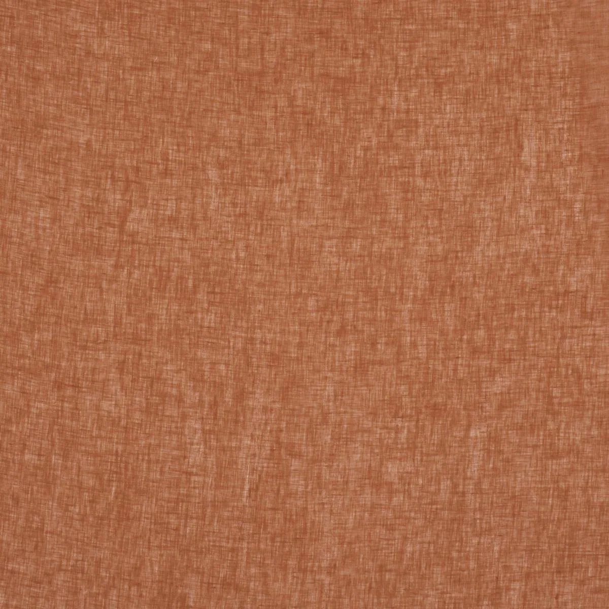 Schumacher 84929 Aya Sheer Rust fabric swatch