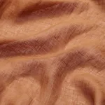 Schumacher 84929 Aya Sheer Rust fabric swatch