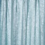 Schumacher 84923 Aya Sheer Sky fabric swatch