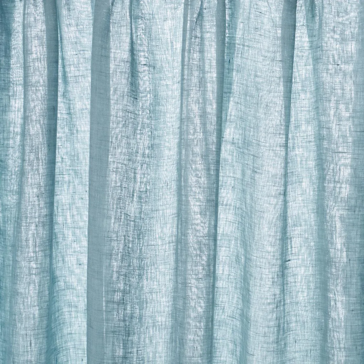 Schumacher 84923 Aya Sheer Sky fabric swatch