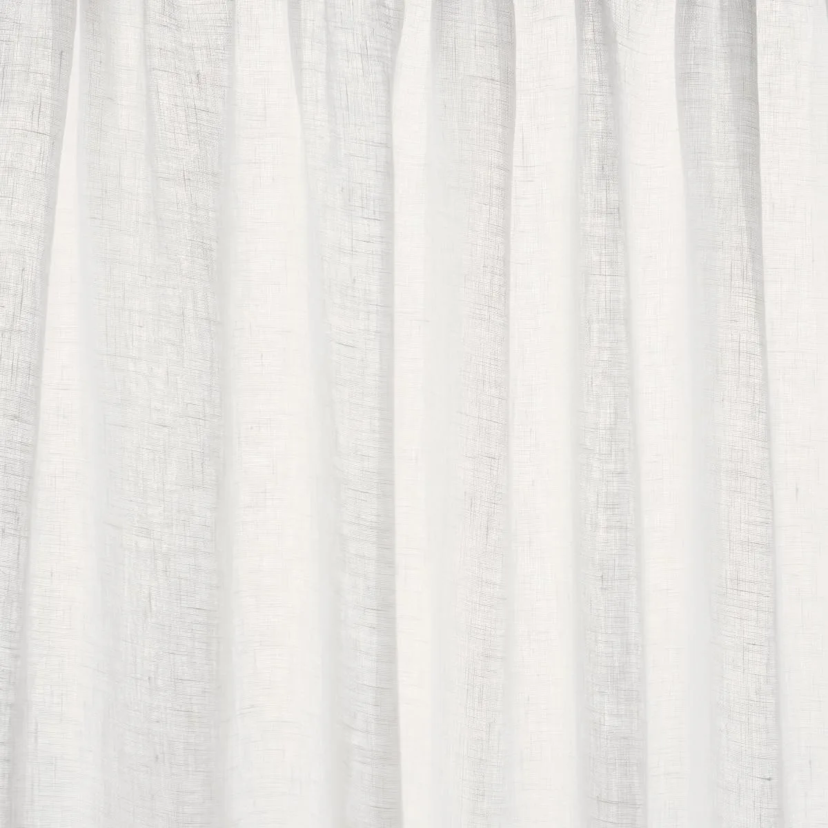 Schumacher 84920 Aya Sheer White fabric swatch