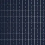 Schumacher 86722 Ayan Indigo fabric swatch