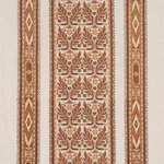 Schumacher 86552 Ayla Embroidery Spice fabric swatch