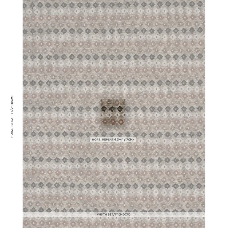 Schumacher 78134 Ayumi Performance Dune fabric swatch