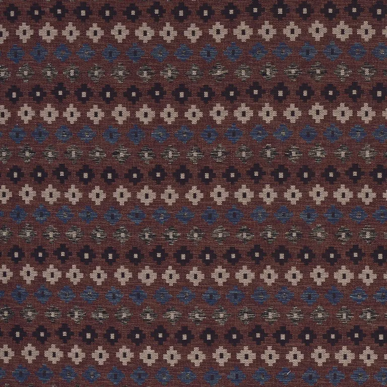 Schumacher 78133 Ayumi Performance Russet fabric swatch