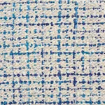 Schumacher 54235 Babe's Tweed Blue fabric swatch